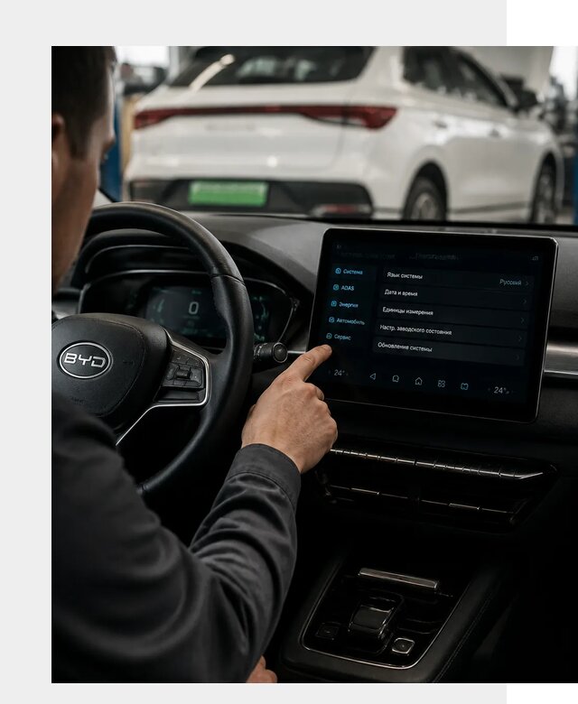 Русификация BYD E2 в Междуреченске от 15056 р. | ФастМобиль-Мжд под ключ