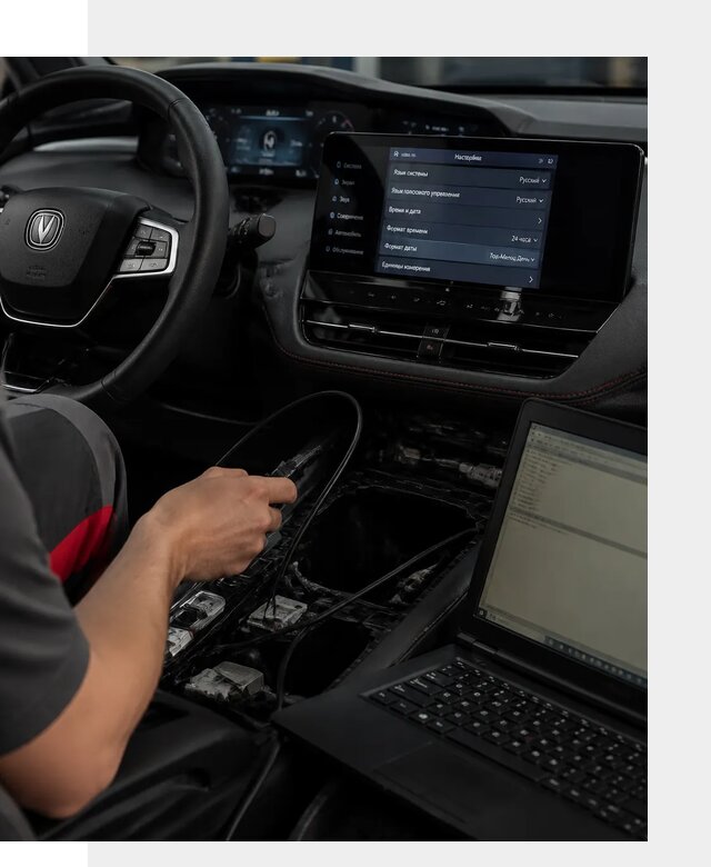 Русификация автомобиля Changan UNI-K под ключ в Междуреченске