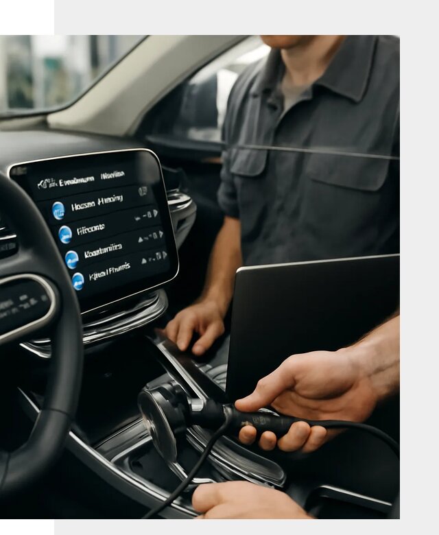 Установка приложений Geely для мультимедиа автомобиля в Междуреченске