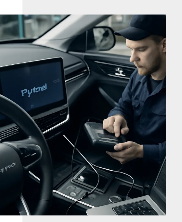 Русификация автомобилей Jetour с адаптацией меню в Междуреченске