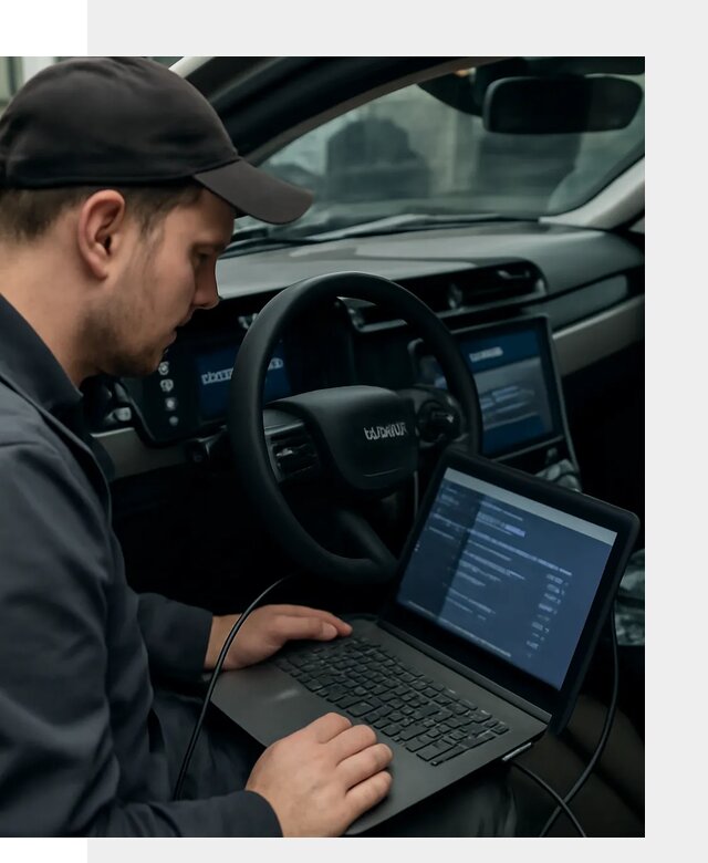 Профессиональная русификация автомобилей Lynk Co в Междуреченске