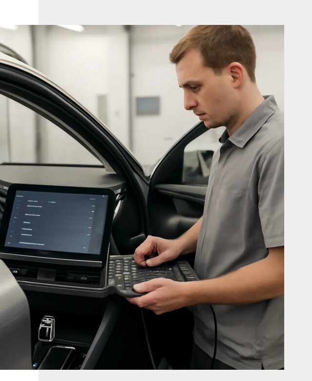 Русификация мультимедиа автомобилей Lynk Co в Междуреченске