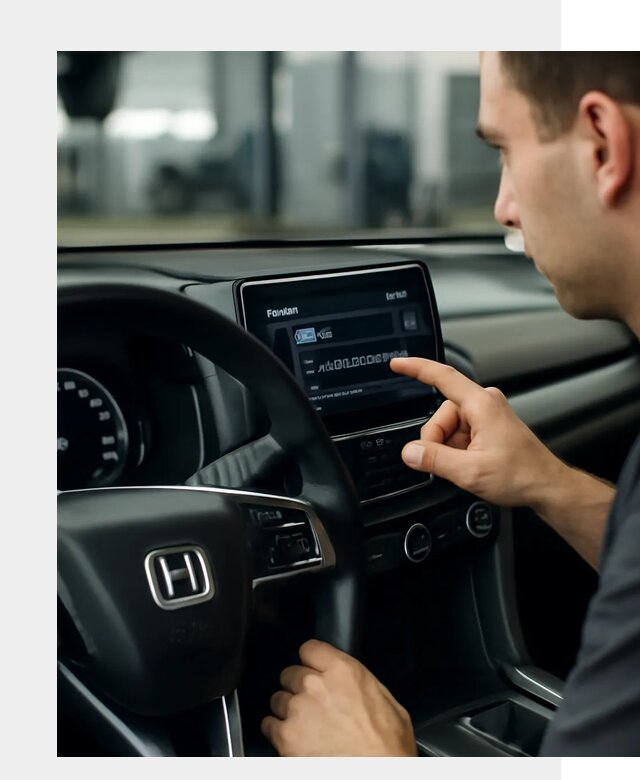 Русификация панели приборов Honda в Междуреченске по цене 5053 ФастМобиль-Мжд