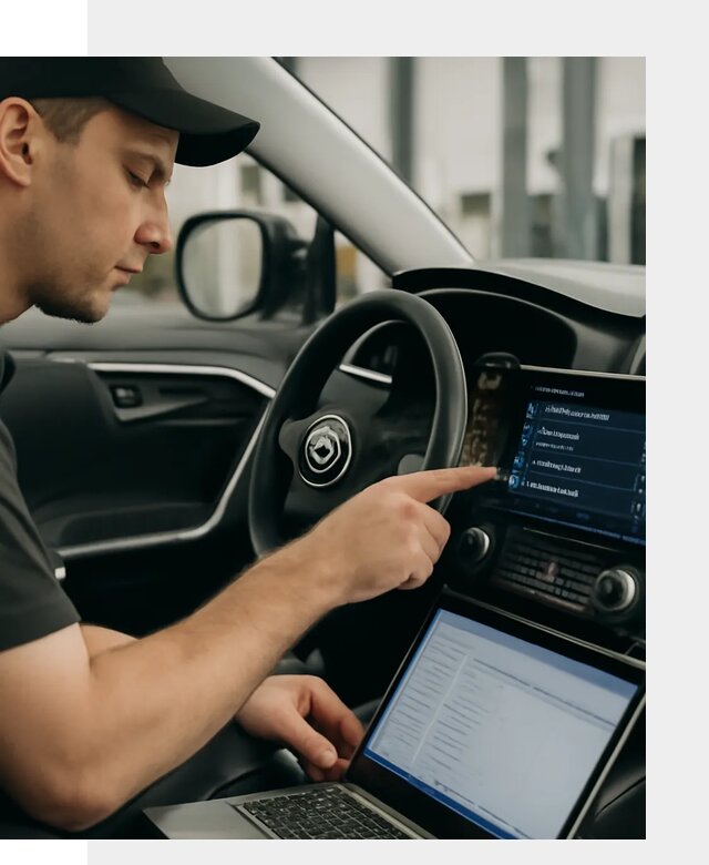 Русификация мультимедиа Toyota для автомобилей в Междуреченске